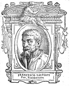 dřevoryt, Francesco de' Rossi v biografii Giorgio Vasari, Životy nejvýznačnějších malířů, sochařů a architektů, 1568.