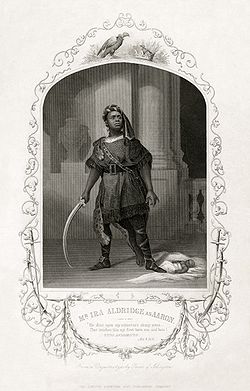 Ira Aldridge in Titus Andronicus