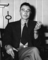 Oppenheimer at Oak Ridge in 1946