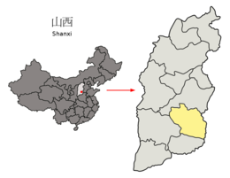 Changzhi – Mappa