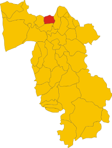 Localizarea Buti în Provincia Pisa