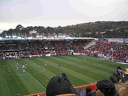 Binnenkant van het Nou Estadi de Tarragona