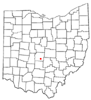Location of Obetz within Ohio