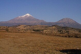 Citlaltépetl and Sierra Negra from the West