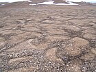  ... og frostmønster på Devon Island i Canadas Arktis.