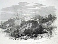 Британська в'язниця острова Росс, 1872 рік