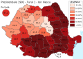 Romanian presidential election 1992 - Iliescu