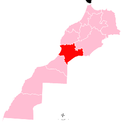 Location in Morocco