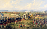 La bataille de Fontenoy, 1745 : la confrontation entre les Français et les Alliés, de Henri Félix Emmanuel Philippoteaux
