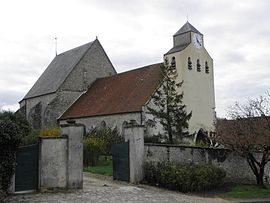 The church in Verdelot