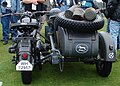 Gespann BMW R75 mit Einheitsprotzhaken