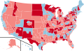 Mapa eleitoral nos Estados Unidos em 2010