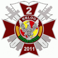 Odznaka pamiątkowa 2. Regionalnej Bazy Logistycznej.