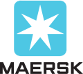 לוגו חברת Maersk