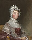 První dáma Spojených států Abigail Adamsová, asi 1800–1815
