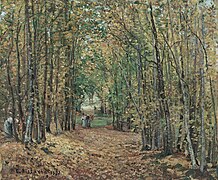 El bosque de Marly, 1871, Museo Thyssen-Bornemisza, Madrid