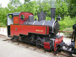 Decauville 0-6-0T No. 5 built in 1916 and preserved on the Froissy Dompierre Light Railway.