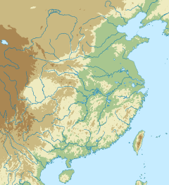 ยฺวิ่นเฉิงตั้งอยู่ในจีนตะวันออก