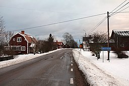 Västra delarna av Envikens tätort (Hedgårdarna).