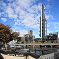 Eureka Tower from across the river