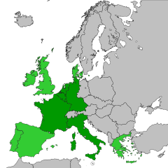 Europeiska ekonomiska gemenskapens utbredning