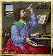 Evangelisten Markus med løven, 1524.