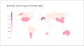Image 29The world wine export 2020 shows the annual wine export production of various countries. (from Winemaking)