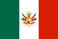 Bandera del Gran Ducáu de Toscana (1848-1849).