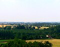 Congé-sur-Orne viewed from the hillsides of Ballon