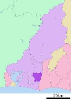 東区 (浜松市)位置図