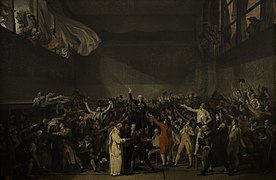 Jacques-Louis David - Serment du Jeu de paume, le 20 juin 1789 - P67 - musée Carnavalet - 1.jpg