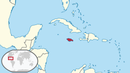 牙买加地图