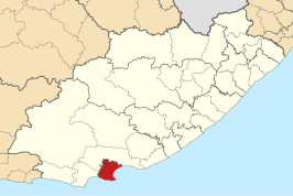 Kaart van Port Elizabeth
