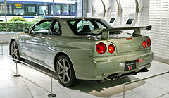 1999 Nissan Skyline GT-R: a coupé