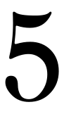 Lining digit 5.