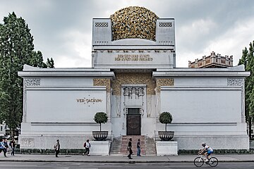 Secession Building, Vienna, Austria, by Joseph Maria Olbrich, 1897[227]