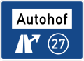 Zeichen 448.1 Autohof[41]