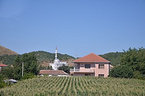 Blick auf die Moschee