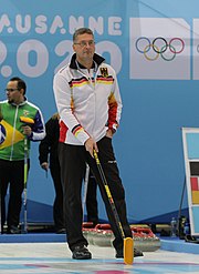 Andreas Kapp als Trainer bei den Olympischen Jugend-Winterspielen 2020 in Lausanne