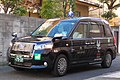 第一交通（足立）所属車（トヨタ・ジャパンタクシー、東京都北区にて撮影）