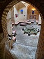 A howz in an historical underground teahouse (chaikhaneh) in Yazd