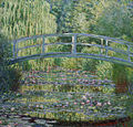 Claude Monet, Japonský most a lekníny, c.1899