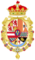 Coat of Arms of the infante Louis of Spain (Before he abandoned the ecclesiastical life)