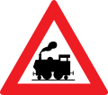 6b: Level crossing without barriers