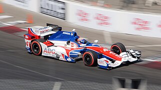 Une monoplace d'IndyCar.