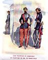Greek National Guard uniforms, 1863