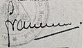 Handtekening Fransema (1893-1975)