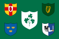 Bandera del rugby irlandés