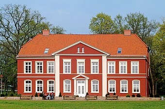 De in 1793 gebouwde Thaersche Villa