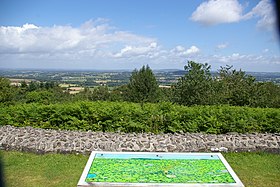 Le panorama, vu du Montaigu